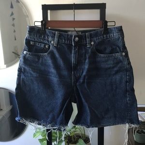 Everlane denim shorts